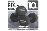 Гантели неопреновые 2шт по 10кг PROIRON Г2100НЕО