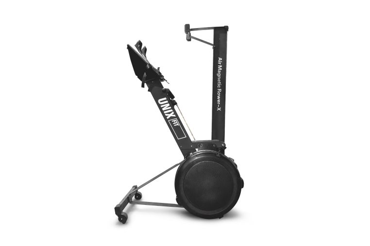 Гребной тренажер UnixFit PRO Air Magnetic Rower-X Black RMAMRXB фото 10