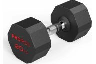 Гантель обрезиненная 20кг PROIRON Г1200ОБР