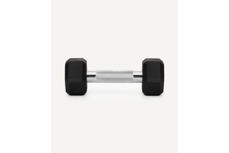 Гантель гексагональная 3кг, обрезиненная Star Fit DB-301PRO черный фото 3