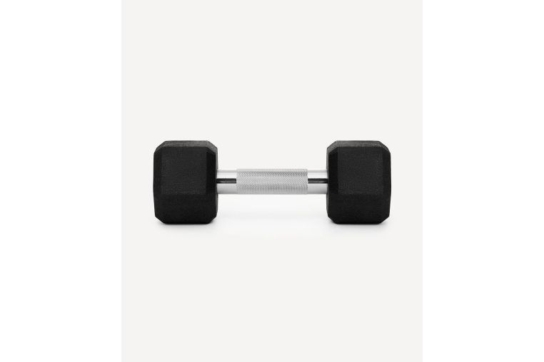 Гантель гексагональная 6кг, обрезиненная Star Fit DB-301PRO черный фото 3