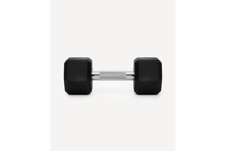 Гантель гексагональная 10кг, обрезиненная Star Fit DB-301PRO черный фото 3