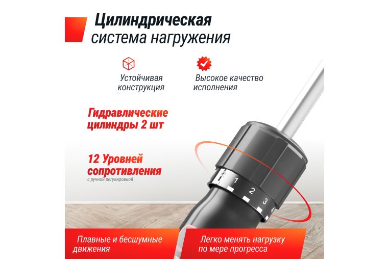 Гребной тренажер гидравлический UnixFit 320G фото 19