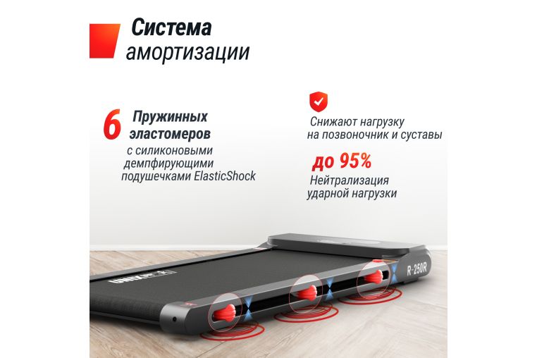 Беговая дорожка UnixFit R-250R фото 19