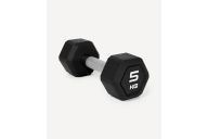 Гантель гексагональная 5кг, обрезиненная Star Fit DB-301PRO черный