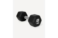 Гантель гексагональная 8кг, обрезиненная Star Fit DB-301PRO черный