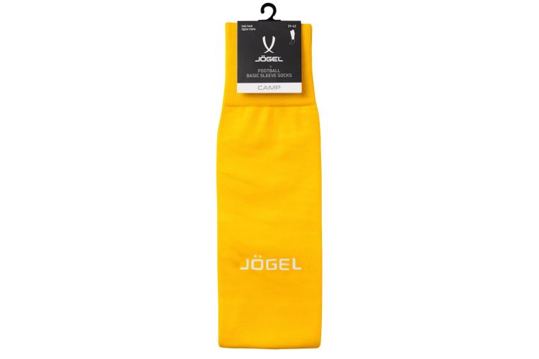 Гольфы футбольные Jogel Camp Basic Sleeve Socks желтый\белый фото 1