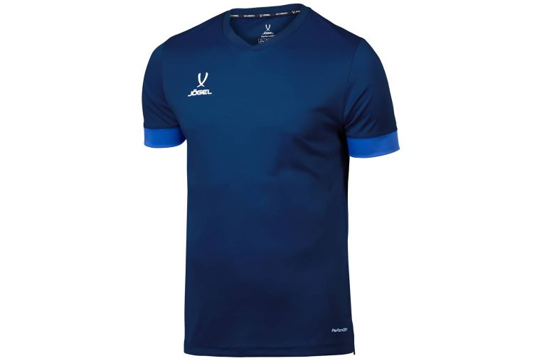 Футболка игровая Jogel Division PerFormDRY Union Jersey темно-синий\синий\белый 