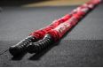Канат тренировочный YouSteel нейлон, в чехле, D38мм, длина 15 м, красный фото 7