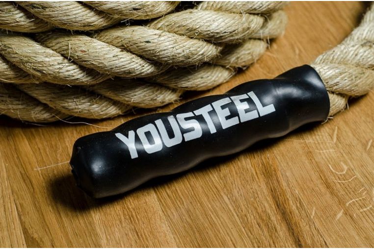 Канат для лазания YouSteel D38мм, волокно Sisal, длина 7 м фото 2