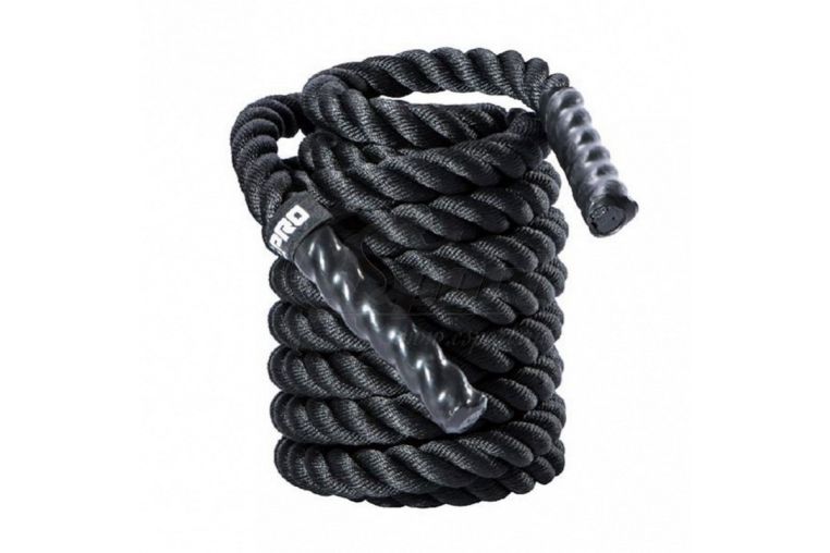 Тренировочный канат Live Pro Battle Rope LP8170-M2 5 см x 12 м, черный 