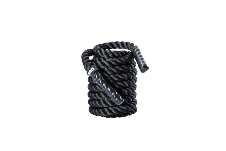 Тренировочный канат 12 м Live Pro Battle Rope LP8170-M1 черный 