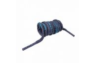 Канат тренировочный в рукаве Live Pro Covered Battle Rope LP8172-M1 3,8 см х 12 м, черный\синий