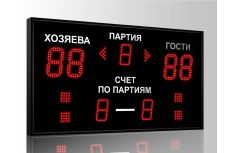 Табло для волейбола Импульс 713-D13x4-D10x3-S4-A2