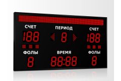 Табло для баскетбола Импульс 713-D13x13xN6-S8x128xP10-S6-A2