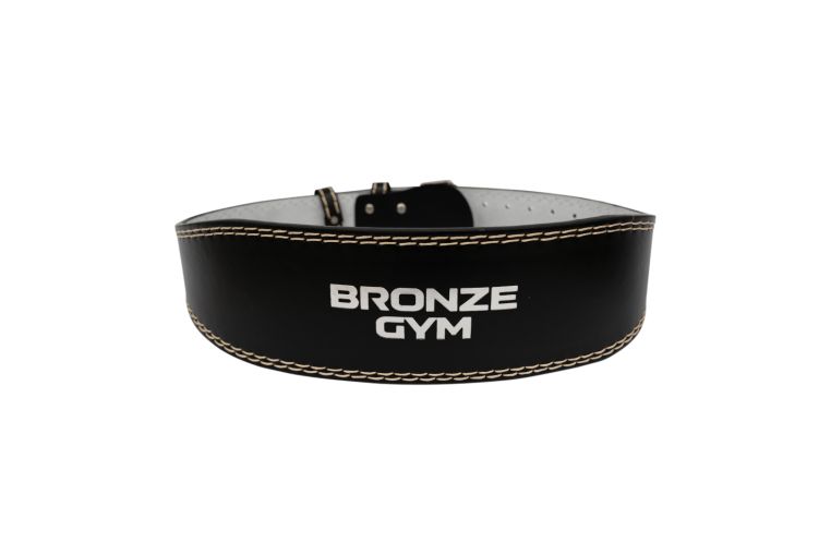Пояс атлетический BRONZE GYM натуральная кожа 105 см 