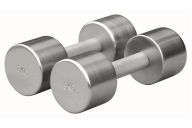 Хромированные гантели FOREMAN HCD 20 кг, хромированный