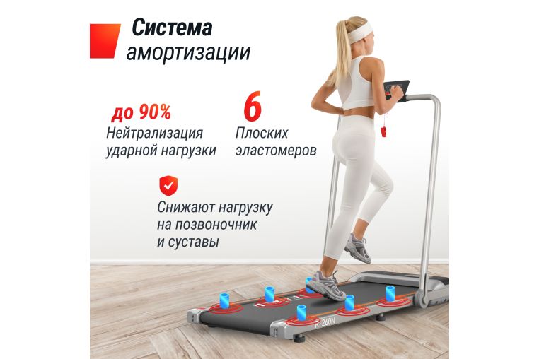 Беговая дорожка UnixFit R-260N фото 20