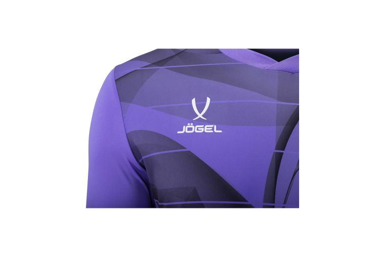 Свитер вратарский Jogel DIVISION PerFormDRY GK Pattern LS, сиреневый/темно-серый/белый фото 1