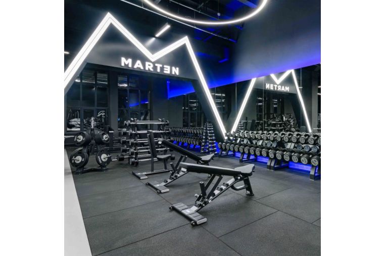 Набор прямых полиуретановых штанг LEVEL 10-30кг (шаг 5 кг, 5 шт) Profi-Fit фото 5