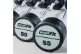 Набор изогнутых полиуретановых штанг LEVEL 35-55кг (шаг 5 кг, 5 шт) Profi-Fit фото 11