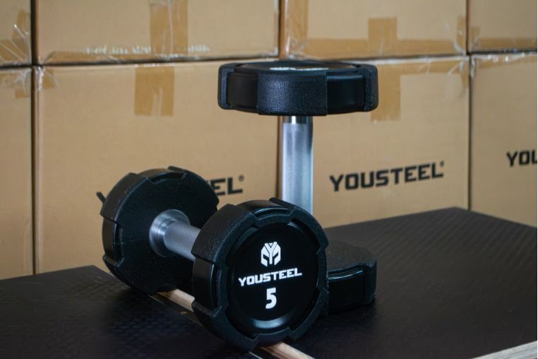 Гантель EVO 5кг полиуретановая YouSteel фото 2