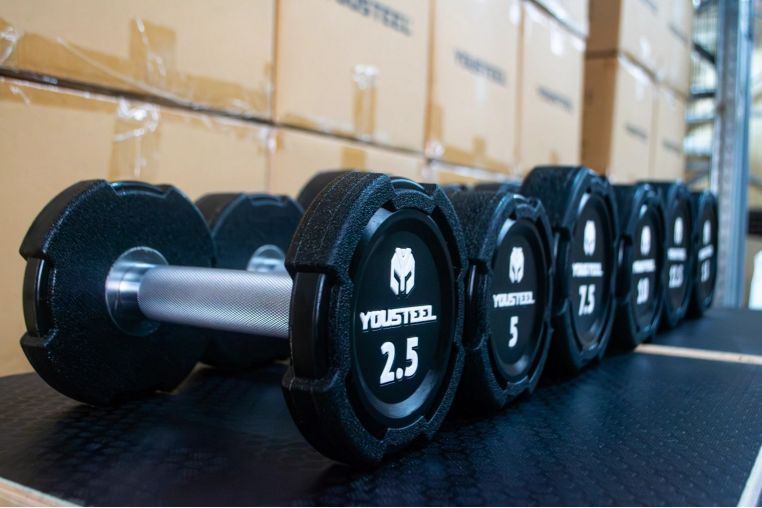 Гантель EVO 7,5кг полиуретановая YouSteel фото 4