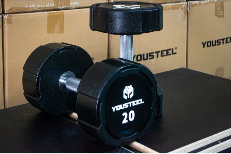 Гантель EVO 20кг полиуретановая YouSteel фото 1