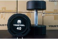 Гантель EVO 40кг полиуретановая YouSteel