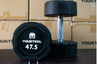 Гантель EVO 47,5кг полиуретановая YouSteel