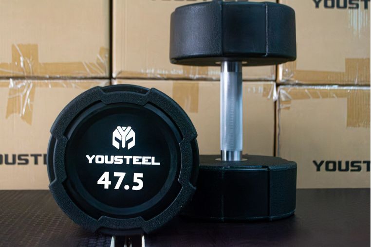 Гантель EVO 47,5кг полиуретановая YouSteel 