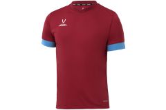 Футболка игровая Jogel DIVISION PerFormDRY Union Jersey, гранатовый/голубой/белый