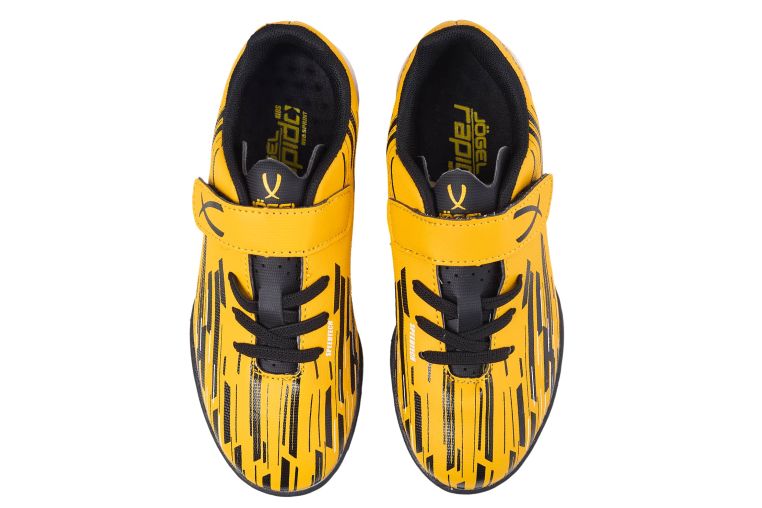 Бутсы зальные Jogel Rapido IN Yellow/black, детский фото 8
