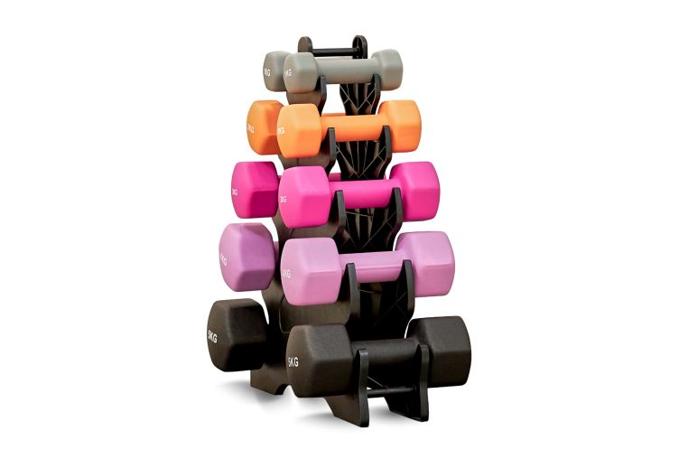 Стойка для малых гантелей UnixFit DumRack Small 5 DBRKSM5BK фото 1