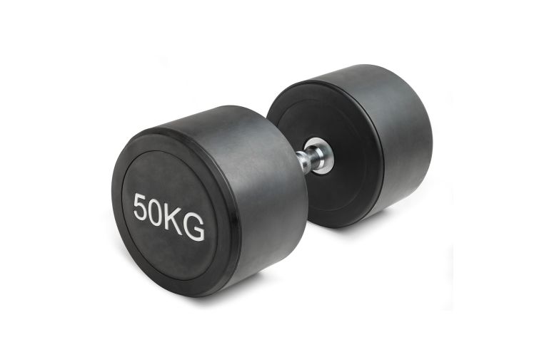 Гантель неразборная круглая 50 кг. VictoryFit VF-R500 