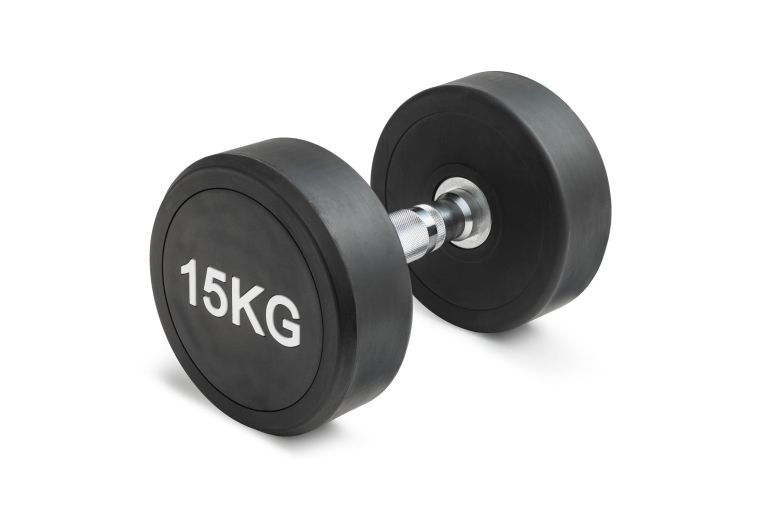 Гантель неразборная круглая 15 кг. VictoryFit VF-R150 