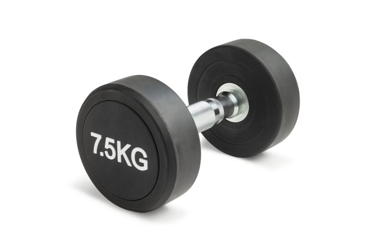 Гантель неразборная круглая 7,5 кг. VictoryFit VF-R075 