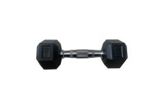 Обрезиненная гексагональная гантель 4кг Inex Hex Dumbbell TF-D2017-4