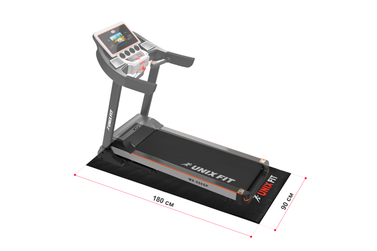 Коврик UNIX Fit для кардиотренажёров 180x90x0,6 см фото 3