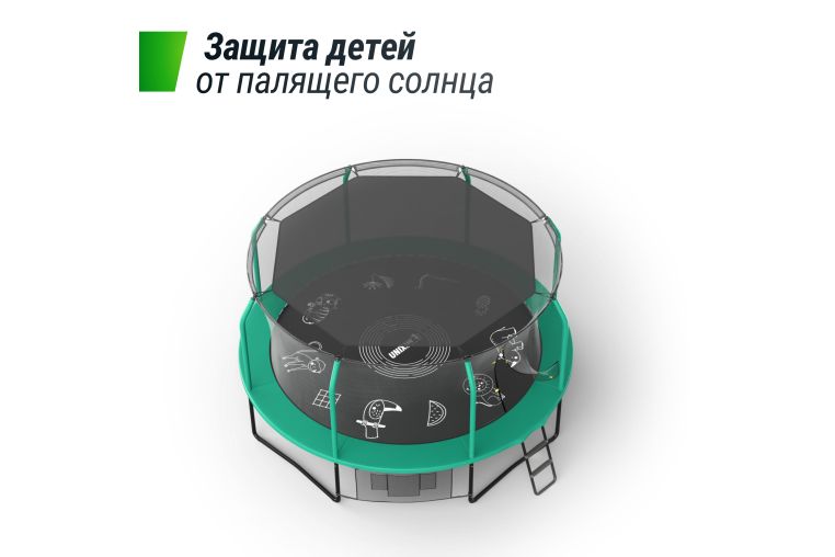 Солнцезащитный тент UNIX Line 366 см (12 ft) фото 1