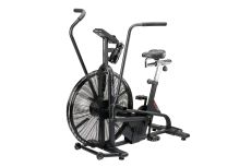 Велотренажер ASSAULT AirBike обновленная модель, с транспортировочными колесиками и держателем для бутылки, черный