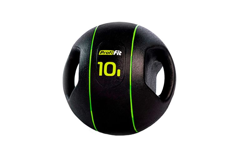 Медицинбол с хватами PROFI-FIT 10 кг 
