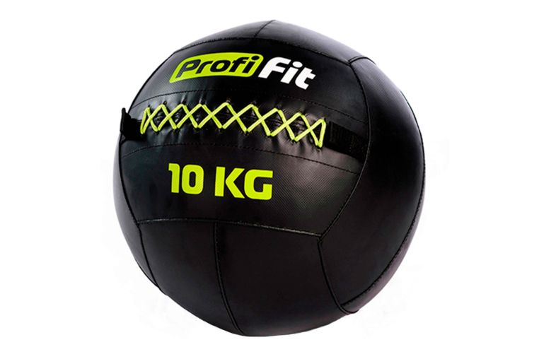 Медицинбол набивной (Wallball) PROFI-FIT 10 кг 