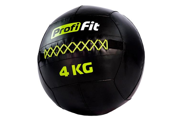 Медицинбол набивной (Wallball) PROFI-FIT 4 кг 