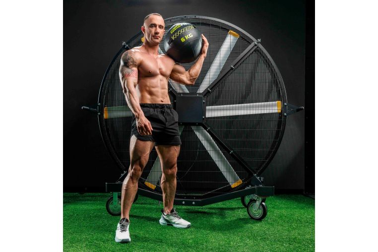 Медицинбол набивной (Wallball) PROFI-FIT 6 кг фото 4