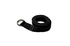 Ремешок для йоги (черный) 243 см PROFI-FIT