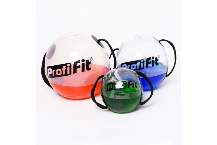 Мяч для функционального тренинга Water Ball 30 см PROFI-FIT фото 4