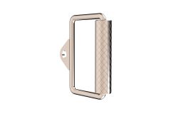 Рукоятка для тяги закрытая, хром (дельта, бицепс, трицепс) PROFI-FIT-RT-018