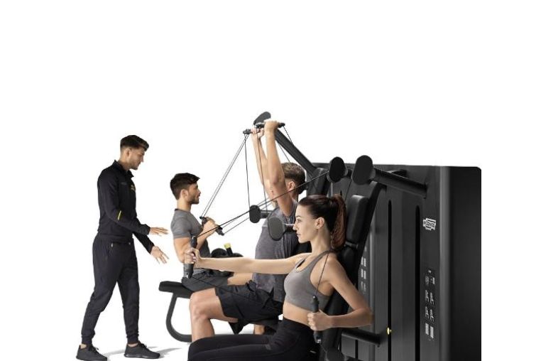 Грузоблочный тренажер для пресса и торса Technogym Kinesis Overhead Press фото 3