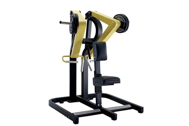 Нагружаемый дисками тренажер Technogym PURE STRENGTH Low Row 